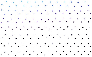 Dark Pink, Blue vector  polygon abstract background. Geometric illustration in Origami style with gradient.  A new texture for your web site.