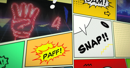 Comic Strip Background