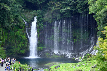 静岡　富士宮　白糸の滝