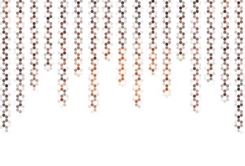 Light Pink, Blue vector background with set of hexagons.