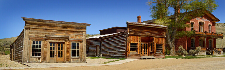 Bannack ghost town in Montana 