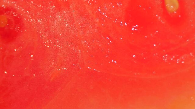 close up of fresh mater melon