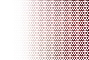 Light Pink, Blue vector layout with hexagonal shapes.