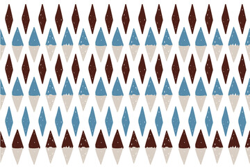 Ethnic vector seamless pattern. Tribal geometric background, boho motif, maya, aztec ornament illustration. mexican textile print texture