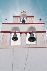 Obraz premium White architecture in Santorini island, Cyclades, Greece