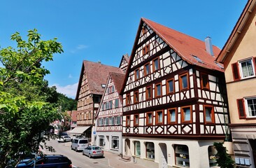 Horb am Neckar, Fachwerk-Ensemble am Unteren Markt