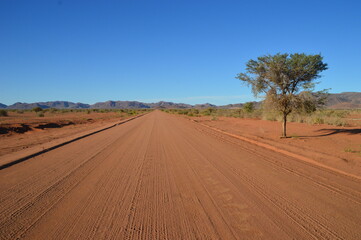 Road tripping through the Namibian Desert