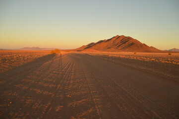 Road tripping through the Namibian Desert