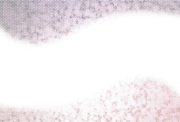 Fototapeta premium Light vector layout with lines, triangles.