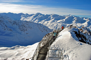 Hochgurgl Obergurgl Otztal ski resort in the Western Tyrol Austrian Alps Austria