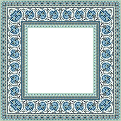 Obraz premium Vector abstract decorative floral ethnic ornamental illustration