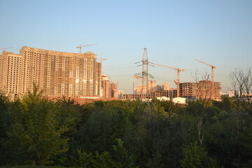 Fototapeta premium Residential complex 