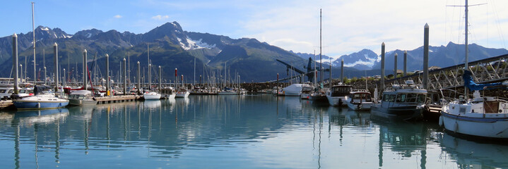 Alaska Seward waterfront