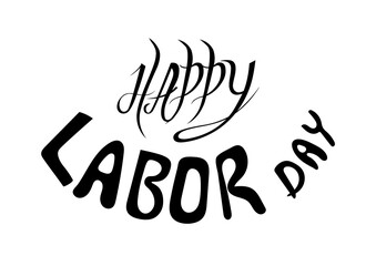 Happy Labor Day card.