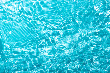 Cool and transparent ice cubes in summer