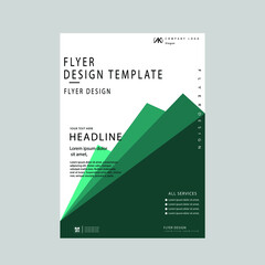 Modern flyer design