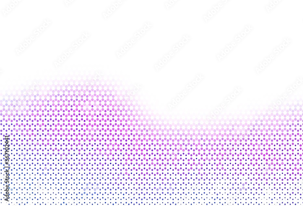 Poster light backdrop with dots.