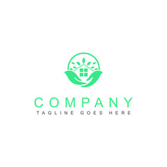 House Care logo Template, Medical House Logo Vector