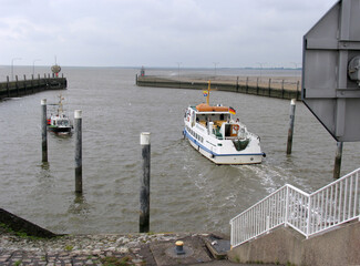 Eider-Sperrwerk in Schleswig-Holstein, Deutschland, Europas