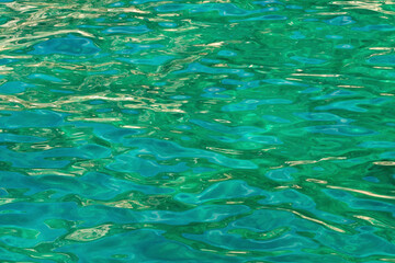  Beautiful green waters of chalkidiki sea 