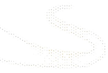 Light pattern with polygonal style.