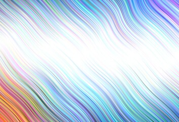 Light vector backdrop with bent lines.