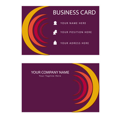 business card. suitable for employees and employees to find out their identity and place of work.