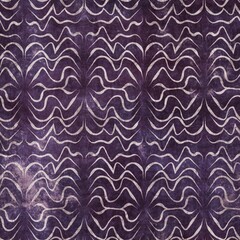 Seamless abstract pattern in tyrian purple. Detailed intricate highly textured feminine design. Repeat textile material for surface design. Girly fuchsia rich luxurious hand drawn ethnic markings.