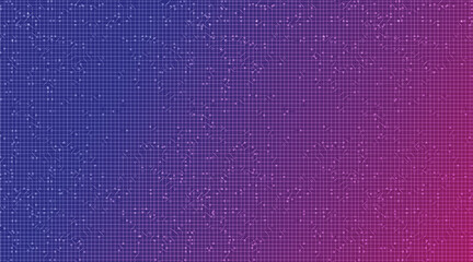 Ultra Violet Circuit Microchip Technology on Future Background,Hi-tech Digital and Communication Concept design,Free Space For text in put,Vector illustration.