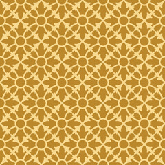 seamless abstract linear indian art ornamental pattern.