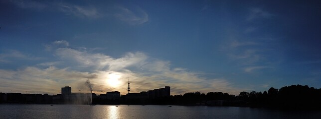 nice view in Germany Europe in summer time