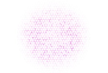 Light Purple vector background with set of hexagons.