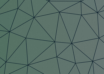 Mint Blue color Abstract color Low-Polygones Generative Art background illustration