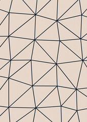 Hazelnut color Abstract color Low-Polygones Generative Art background illustration