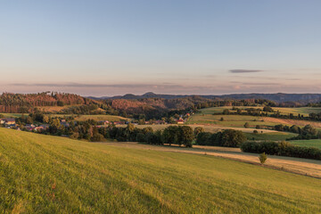 Panorma der Sächsischen Schweiz