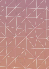 Burgundy color Abstract color Low-Polygones Generative Art background illustration