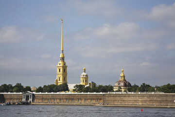 Peter and Paul fortress in Saint Petersburg. Russia