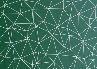Jade Green color Abstract color Low-Polygones Generative Art background illustration