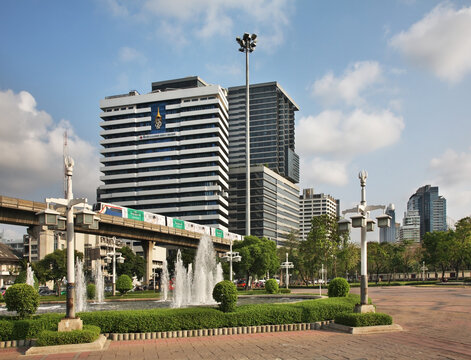 King Chulalongkorn Memorial Hospital In Bangkok. Kingdom Of Thailand