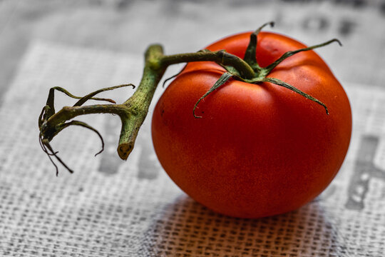 Reife rohe Tomate