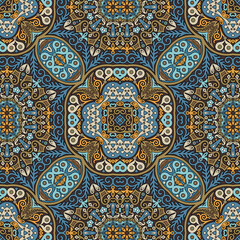 Vector ethnic nature ornamental background