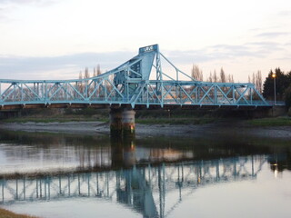blue bridge at Queensferry