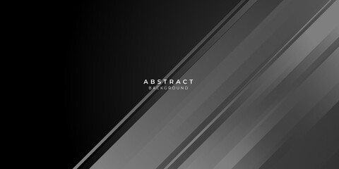 Modern shiny black presentation background for business and corporate