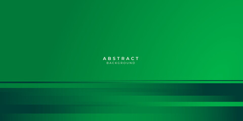 Abstract modern green lines background vector illustration