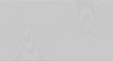 Black and white wave Stripe Background - simple texture for your design. EPS10 vector illustration background