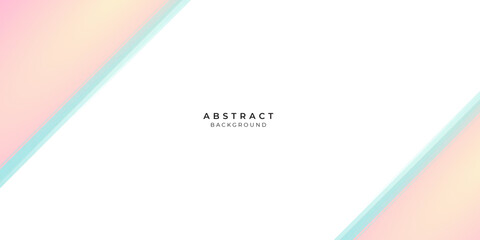 Modern abstract white blue pink yellow background for presentation and social media post stories design templates