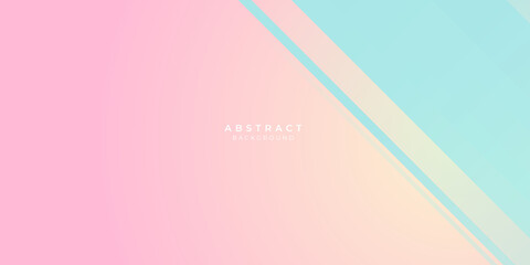 Soft blue green pink yellow abstract presentation background for presentation and social media post stories design templates