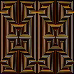 Abstract geometric seamless pattern