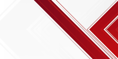 Red abstract background vector, modern corporate concept on white background