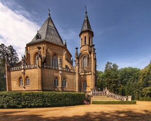 Fototapeta na wymiar Schwarzenberská hrobka v Domaníně